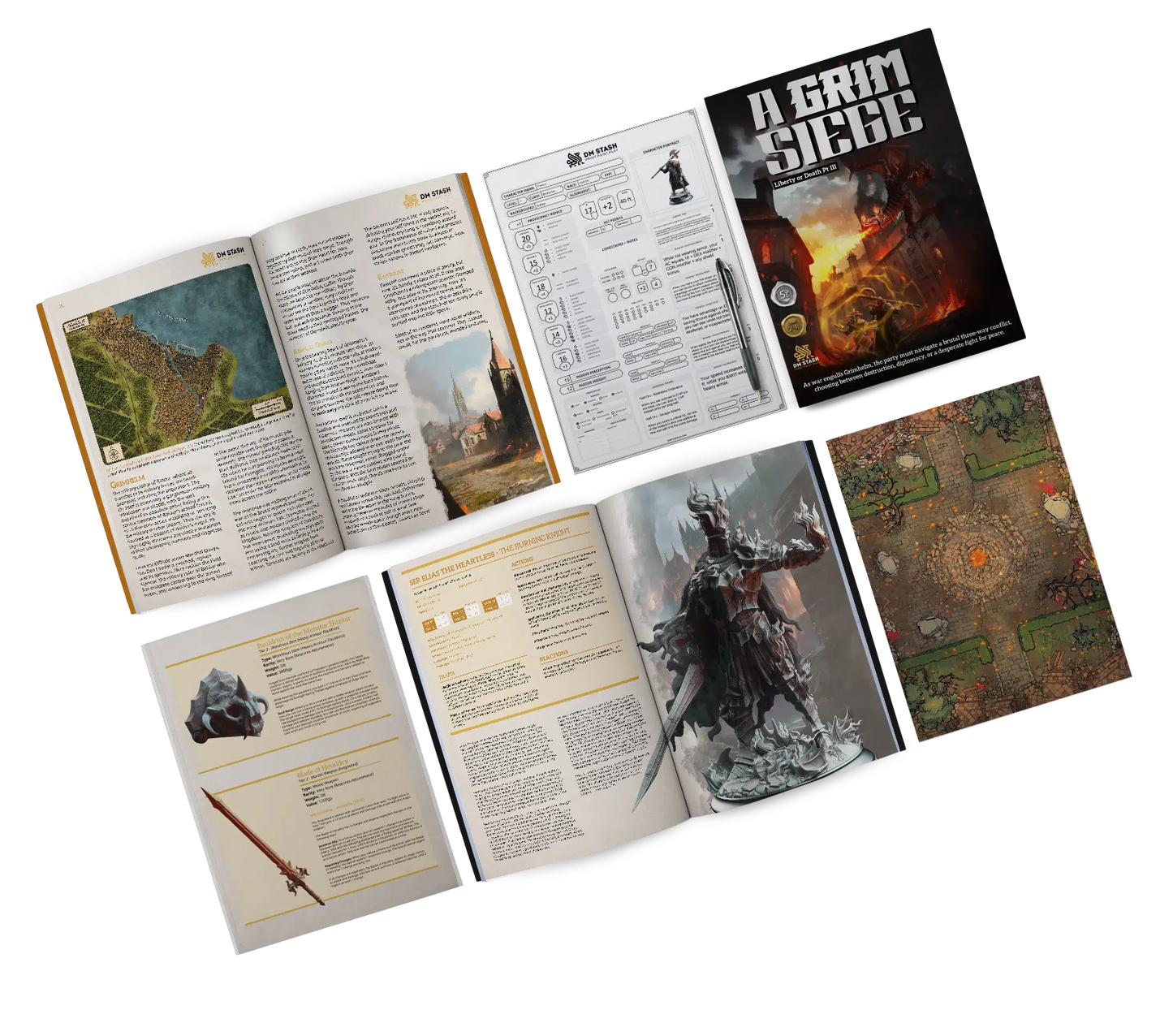 Liberty or Death Parth 3: A Grim Siege Campaign Module Book