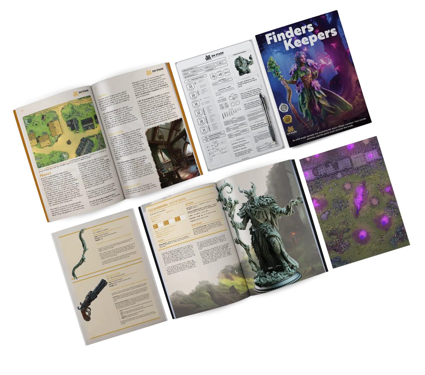 Finders Keepers Campaign Module Book