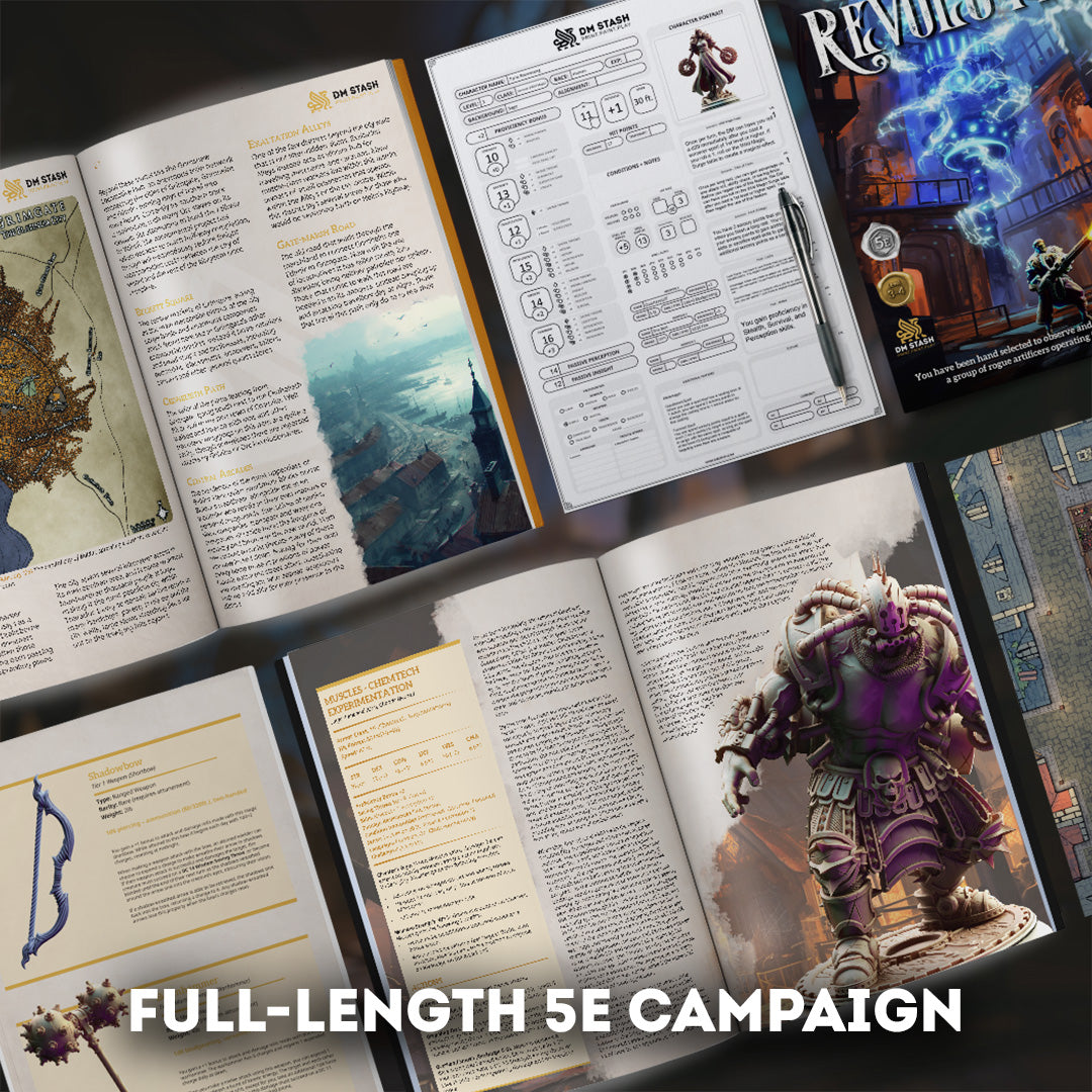 Liberty or Death Part 1: Cogs of Revolution Campaign Module Book