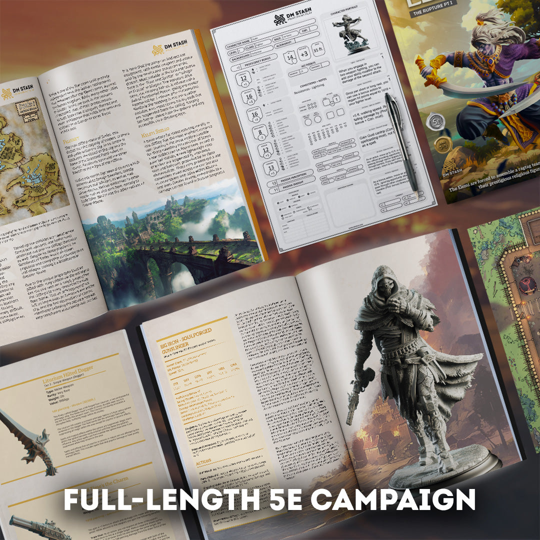 The Rupture Part 1: War of the Elements Campaign Module Book