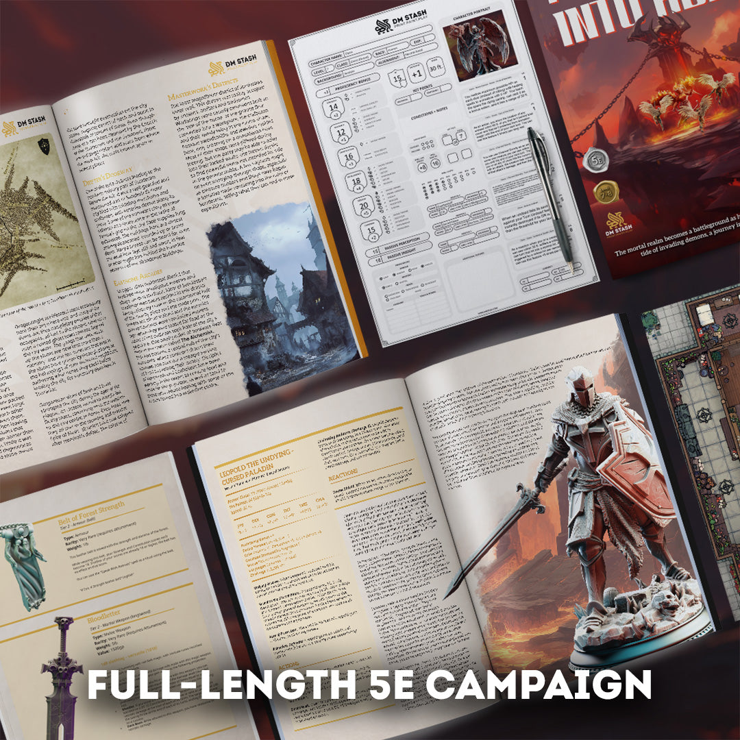 Feet First Into Hell Campaign Module Book