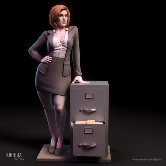 Agent Dana NSFW Figurine