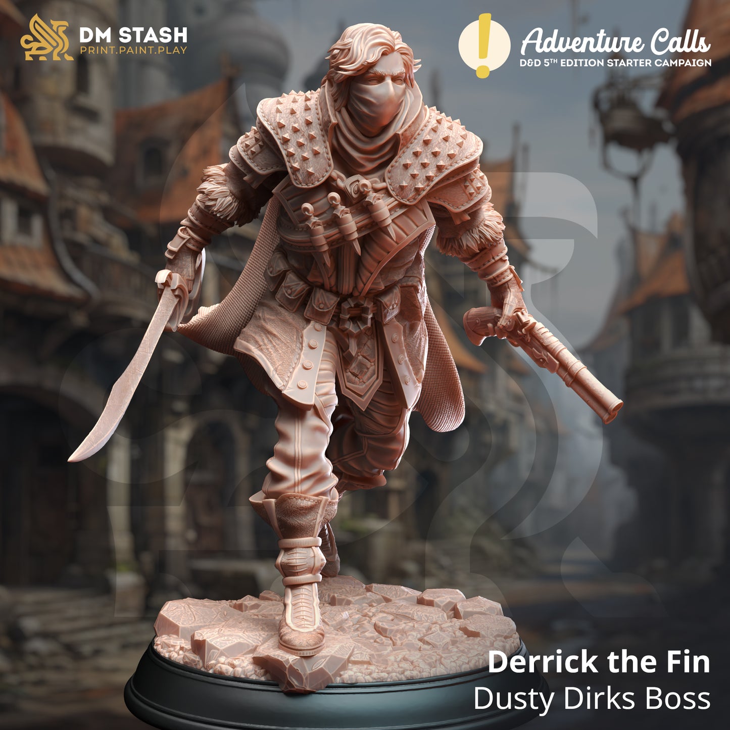 Derrick the Fin, Dusty Dirks Boss