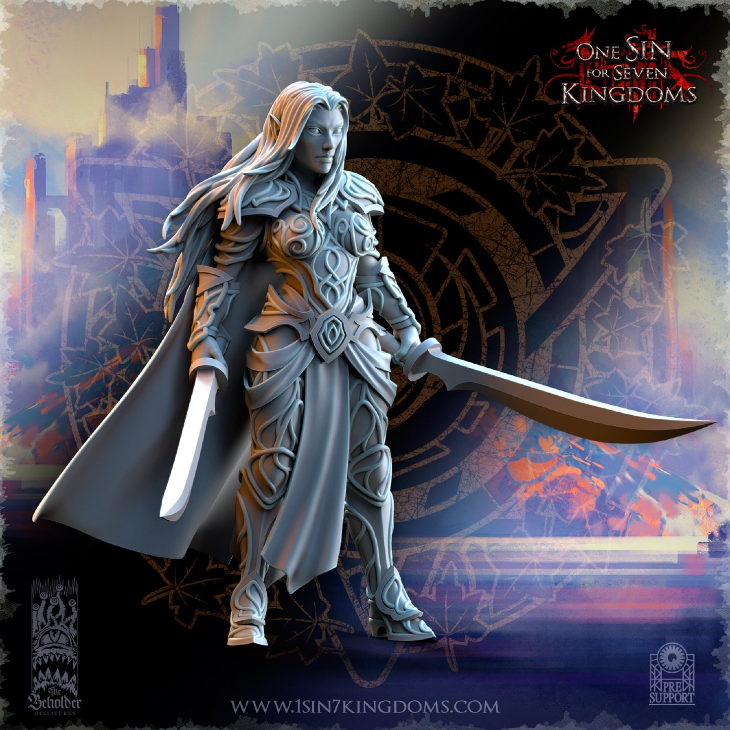 Elf Captain Lyriel Silvermoor