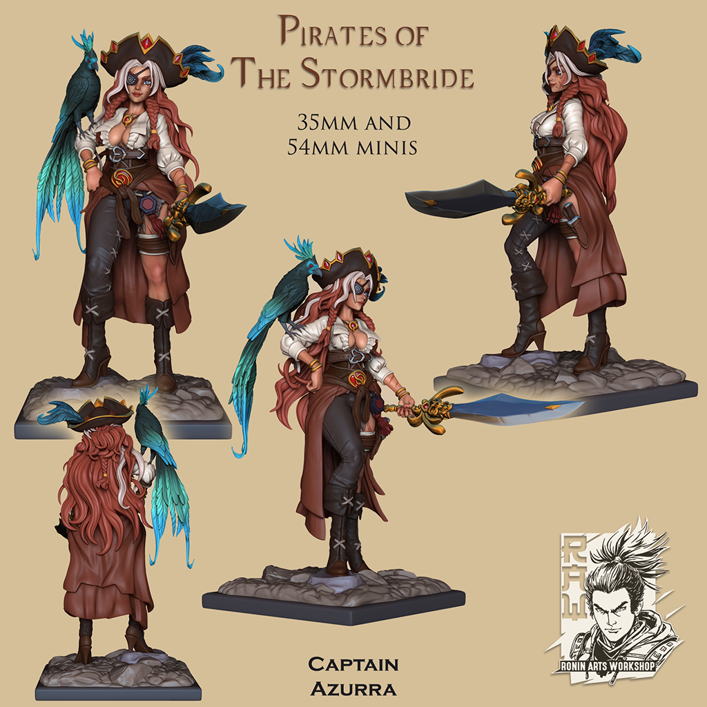 Captain Azurra (54mm)