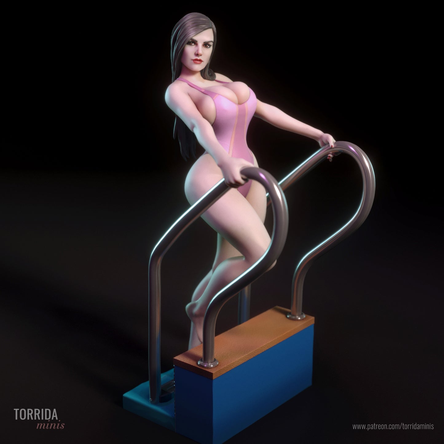 Swimmer Niko NSFW Figurine