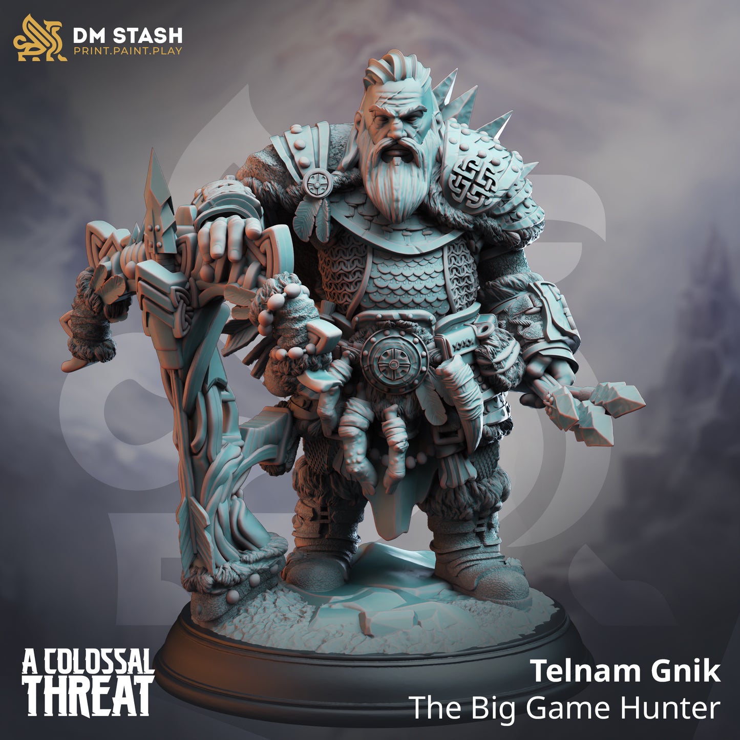 Telnam Gnik, Big Game Hunter
