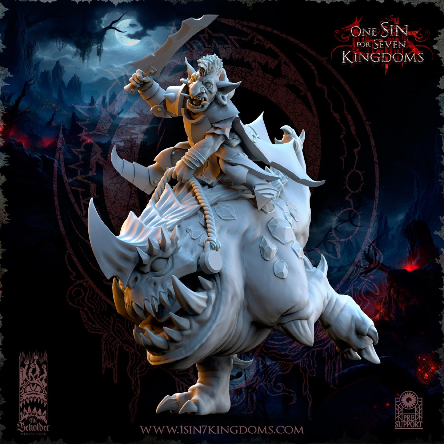 Goblin Commander Wurtbelz on Kavehorror