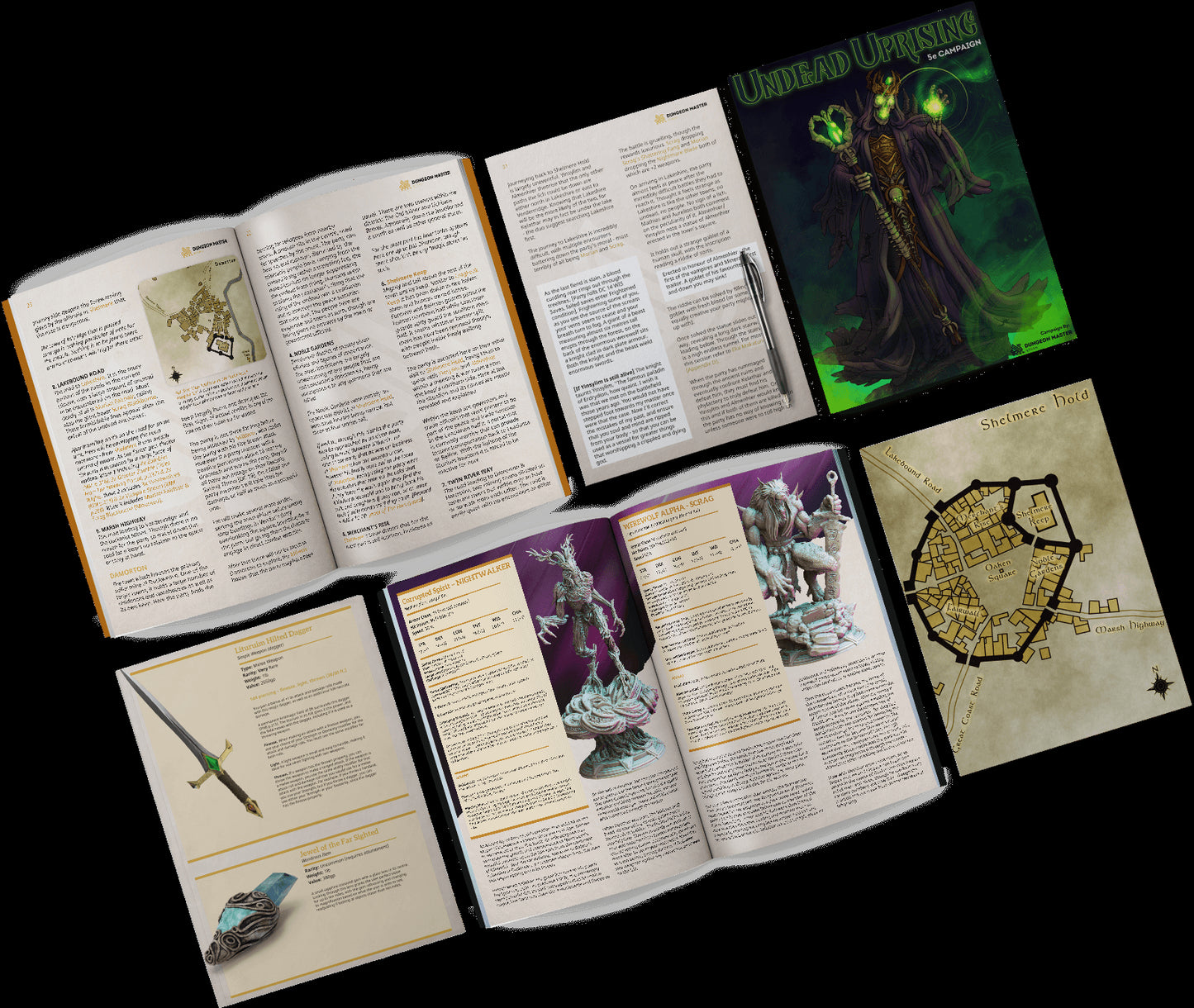 Undead Uprising Campaign Module Book
