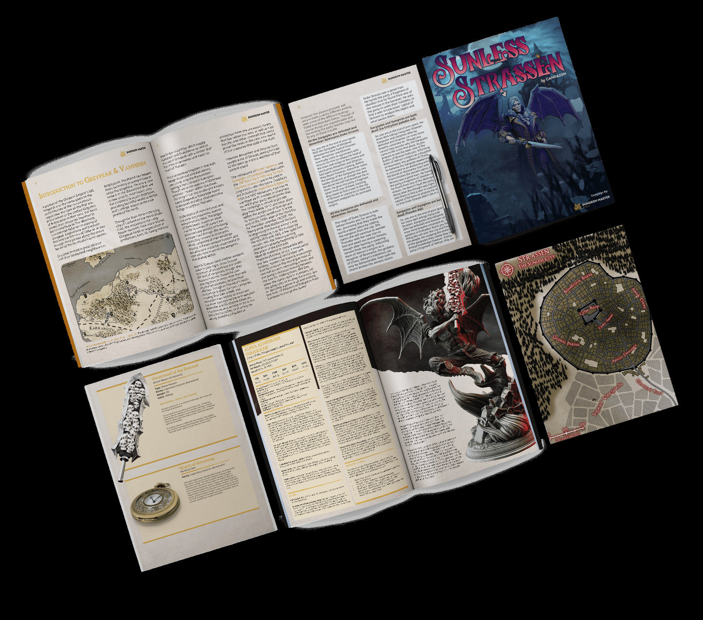 Sunless Strassen Campaign Module Book