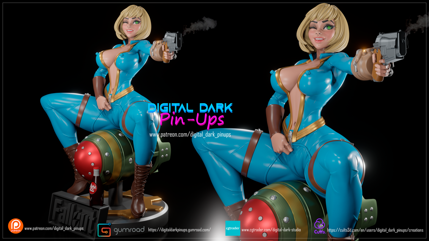 Vault Girl NSFW Statuette