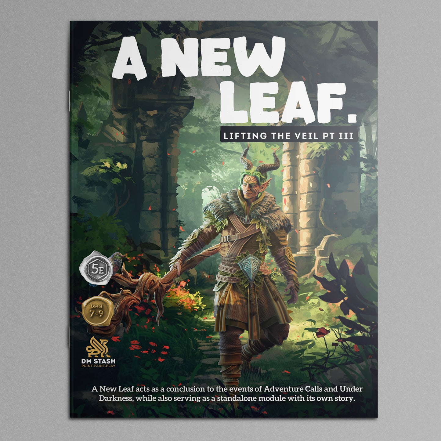Lifting the Veil Part 3: A New Leaf Campaign Module Book