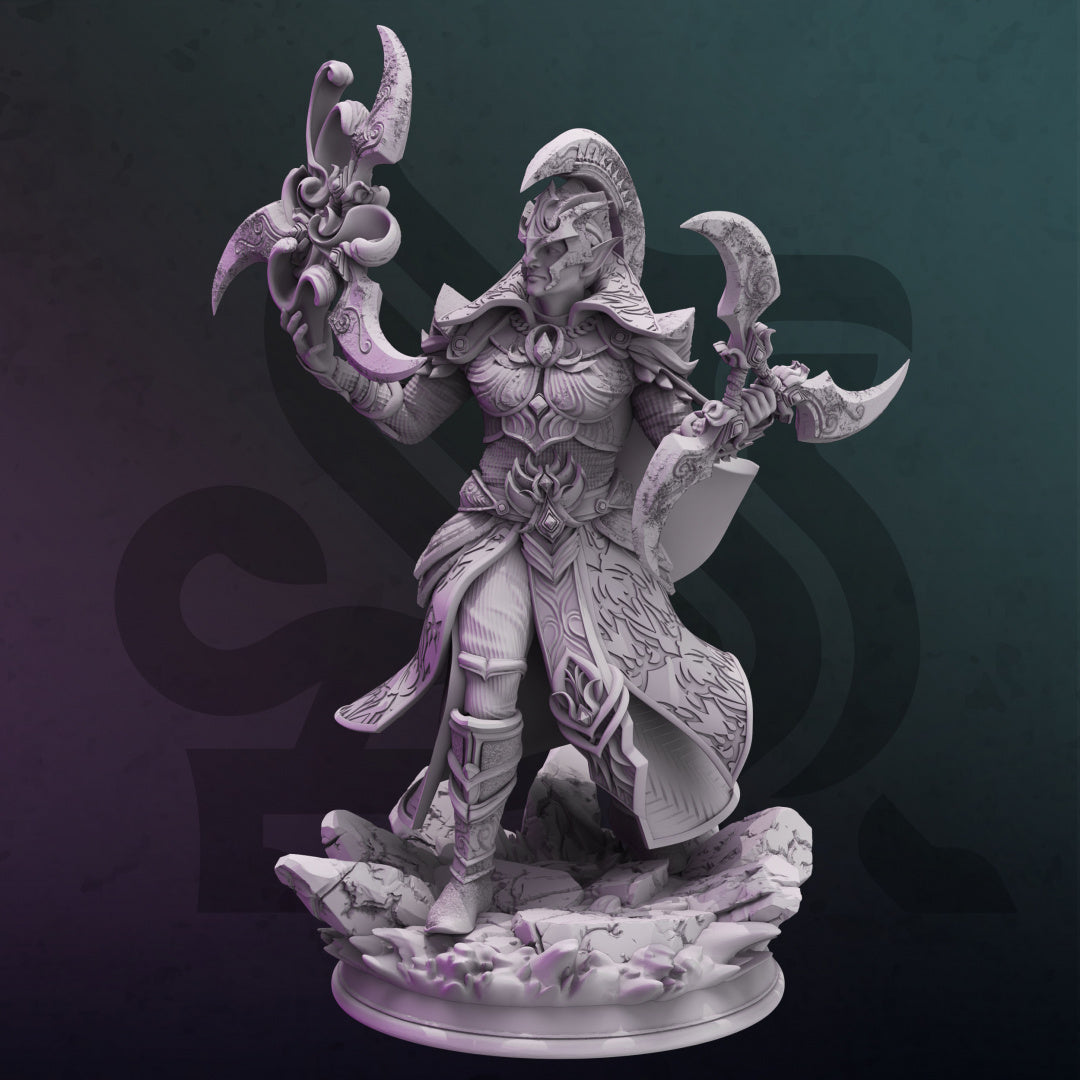 High Elf Eldritch Knight - Aulten Dros, High Marshal