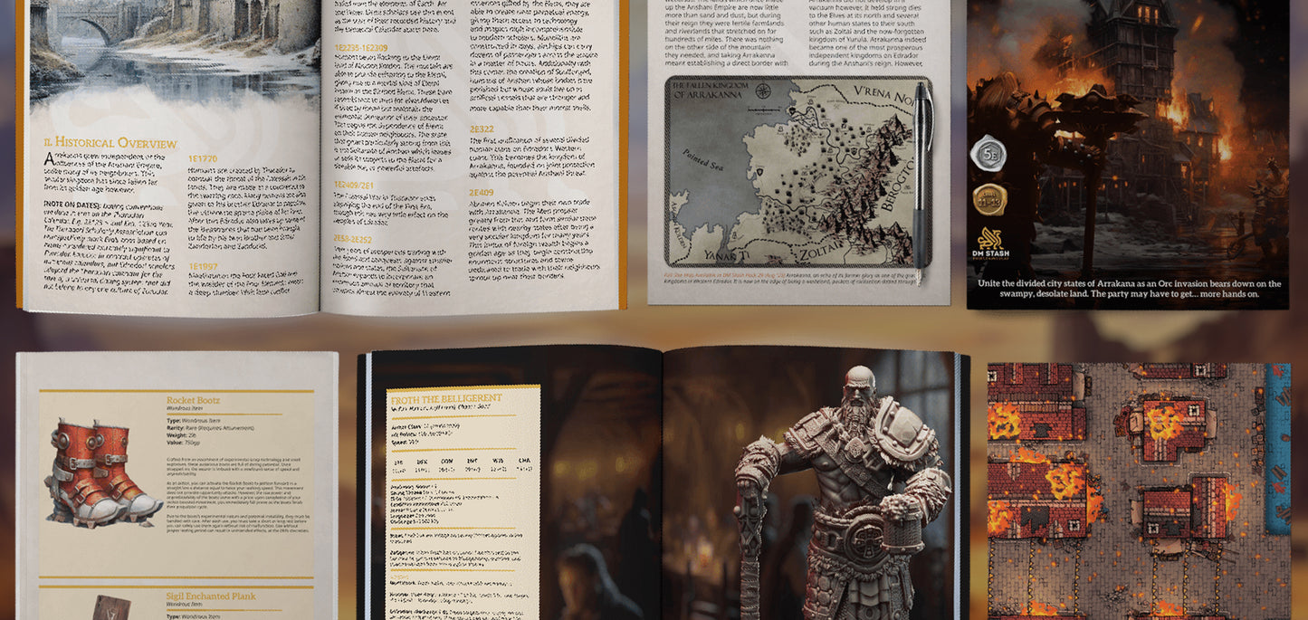 The Edradorian Excursion Part 2: Orcs! Campain Module Book
