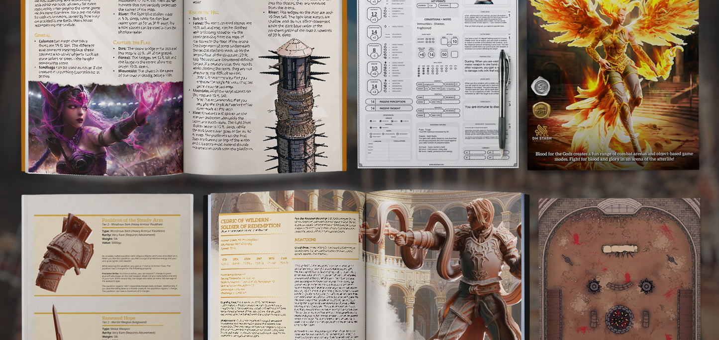 Blood for the Gods Campaign Module Book