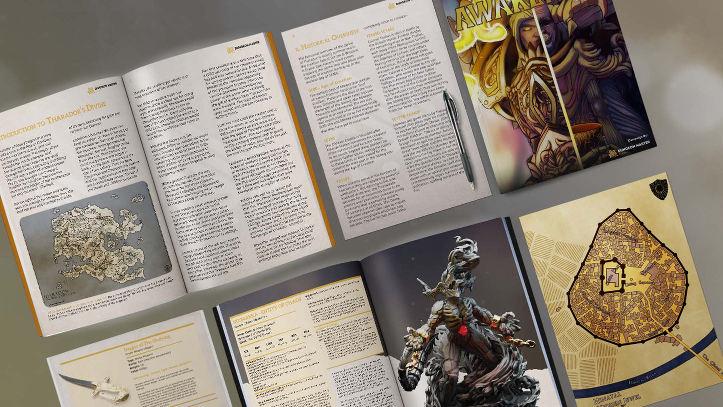 A Divine Awakening Campaign Module Book