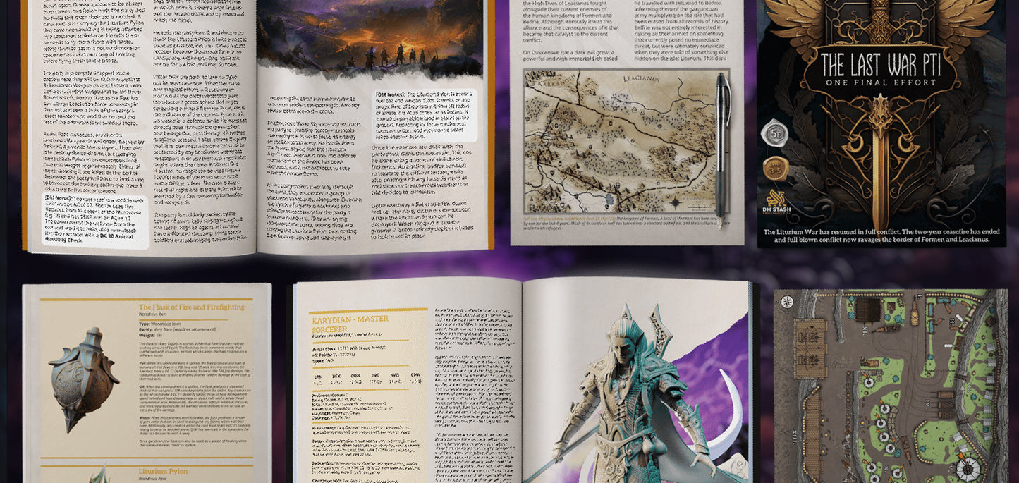 The Last War Part 1: One Final Effort Campaign Book Module