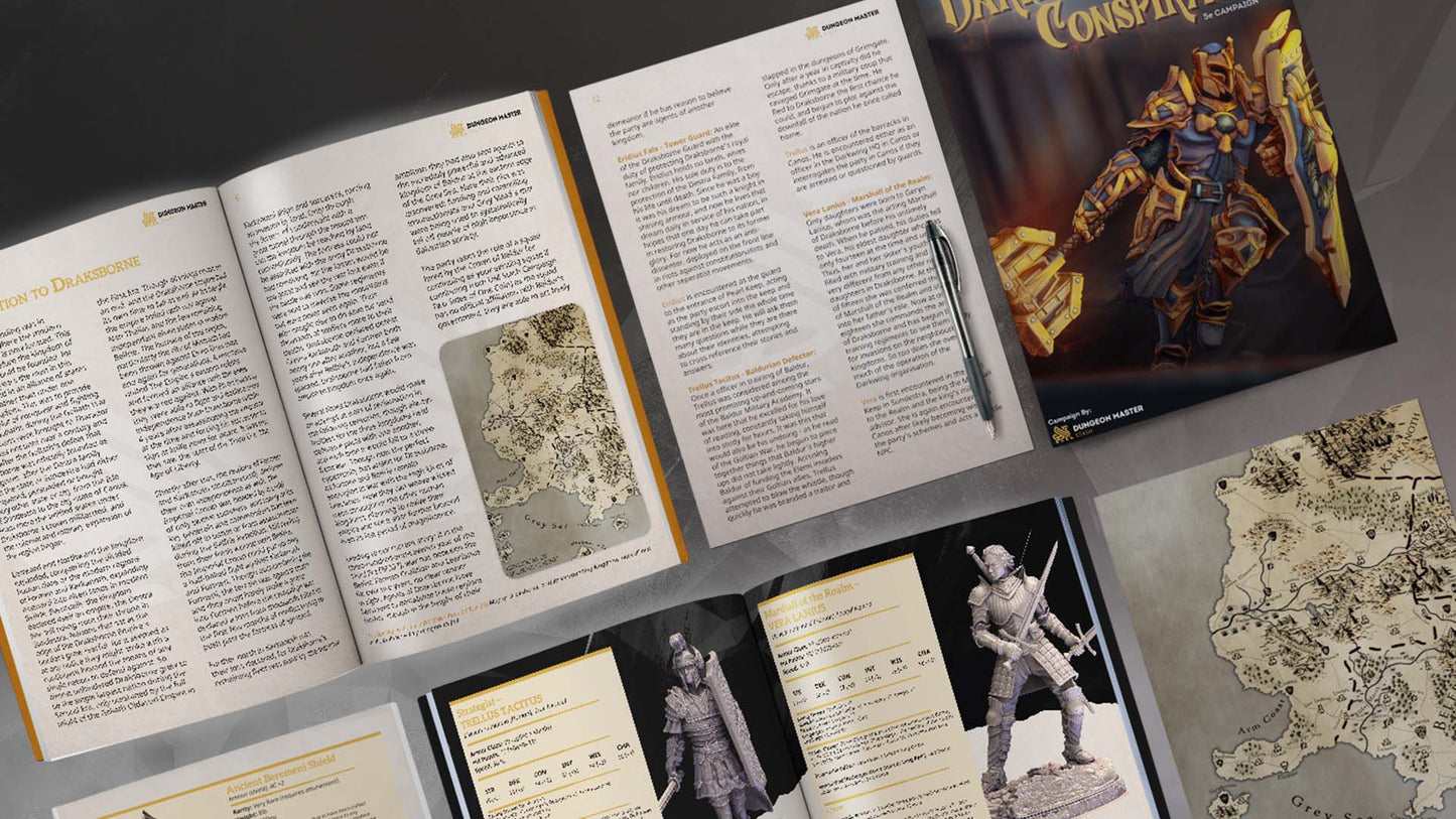 The Darkwing Conspriacy Campaign Module Book