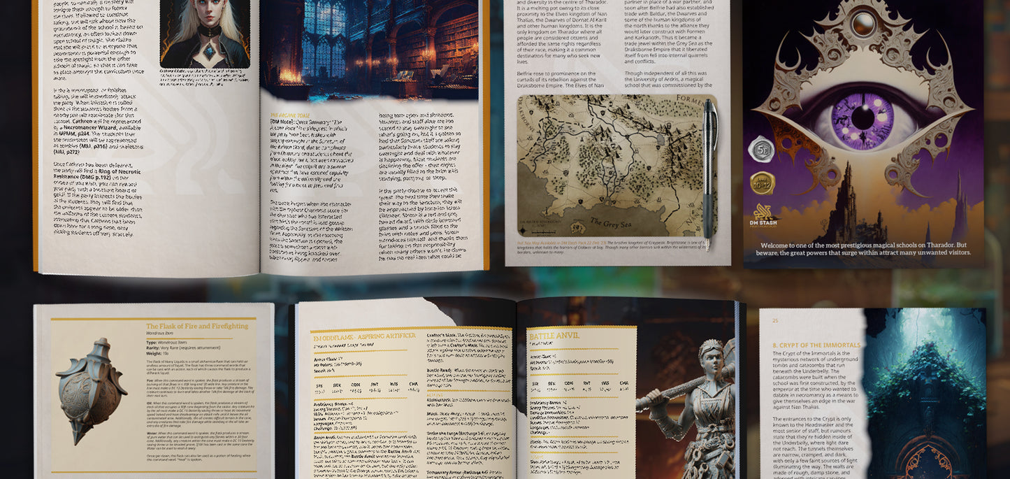 Arisen Depths Part 2: A Deadly Curriculum Campaign Module Book
