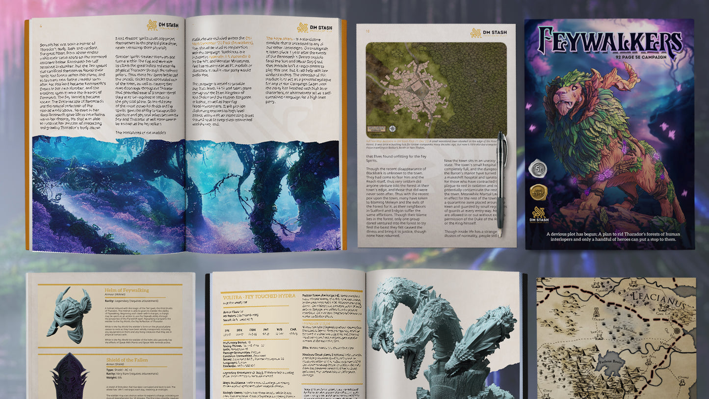 Feywalkers Campaign Module Book