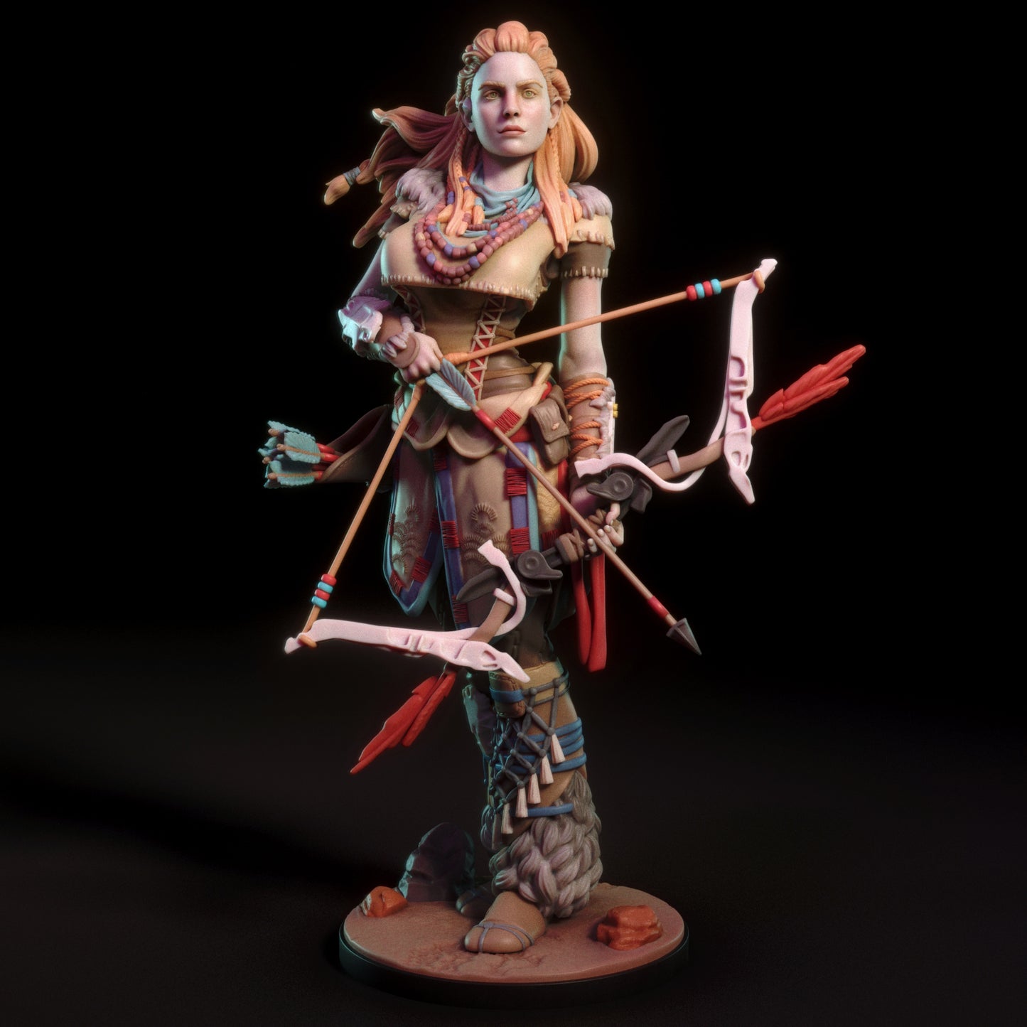 Fanart Huntress Statuette