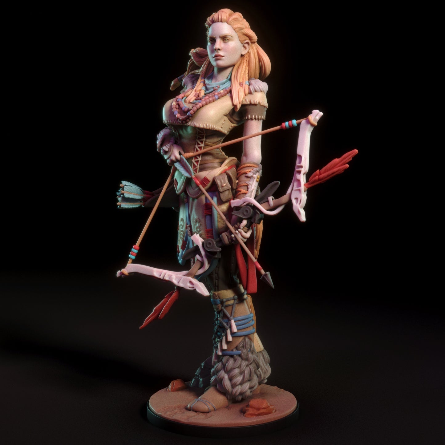 Fanart Huntress Statuette