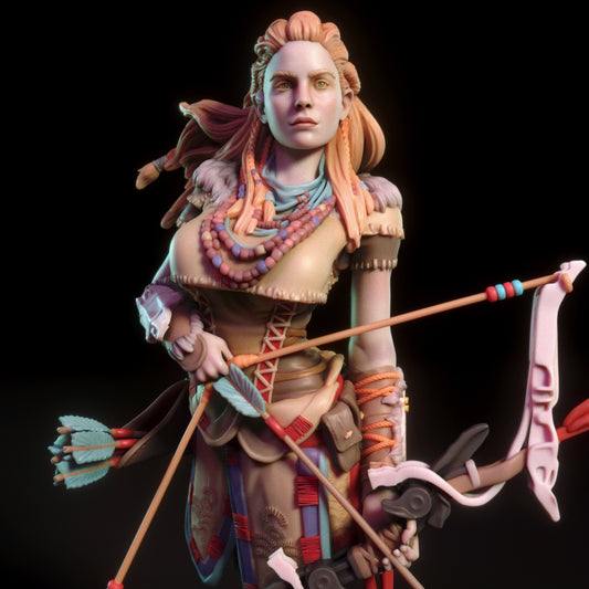 Fanart Huntress Statuette