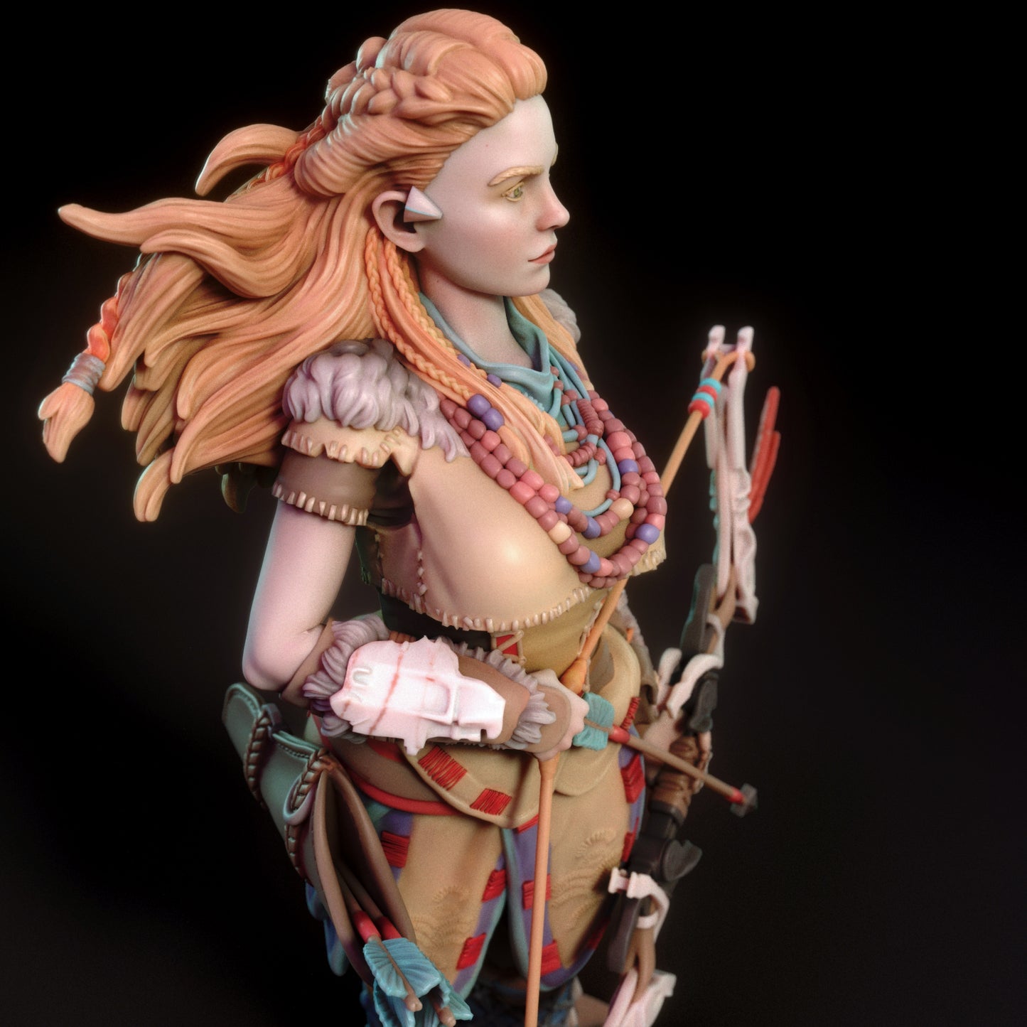 Fanart Huntress Statuette