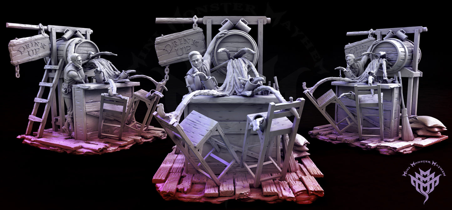 Bartender, Half-elf Scenic Base