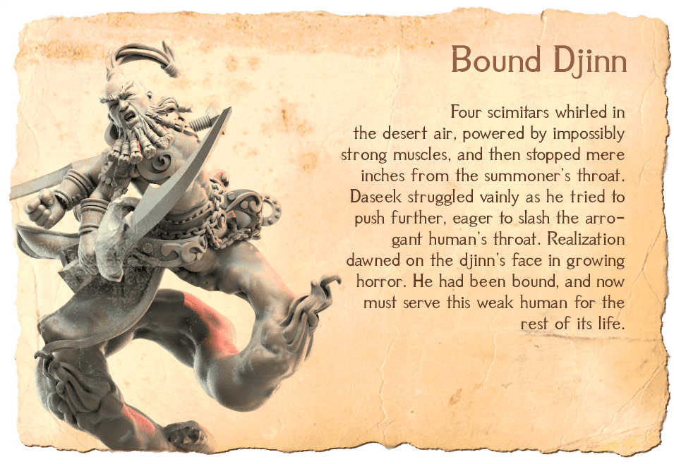 Bound Djinn