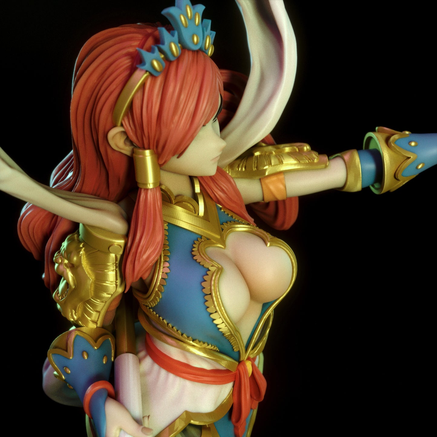 Erza Scarlet Nakagami Statuette