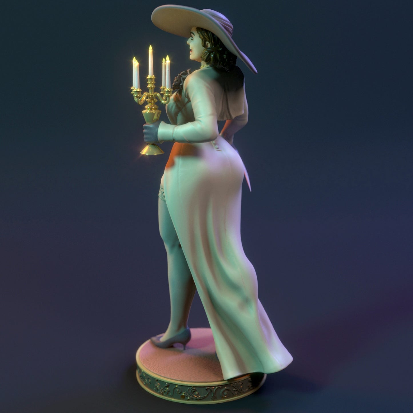 Fanart Lady Di Pinup Statuette
