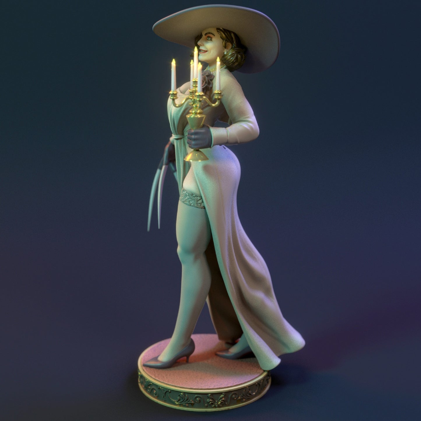 Fanart Lady Di Pinup Statuette