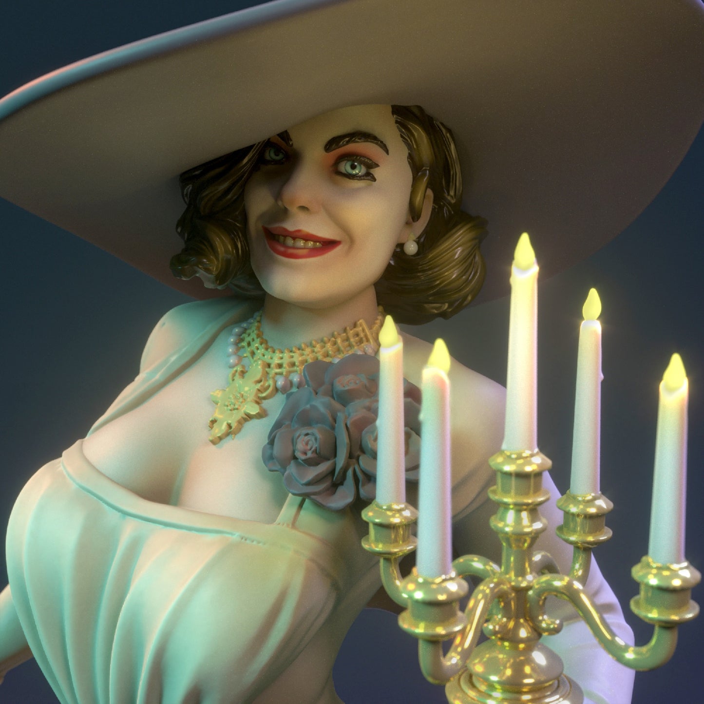Fanart Lady Di Pinup Statuette