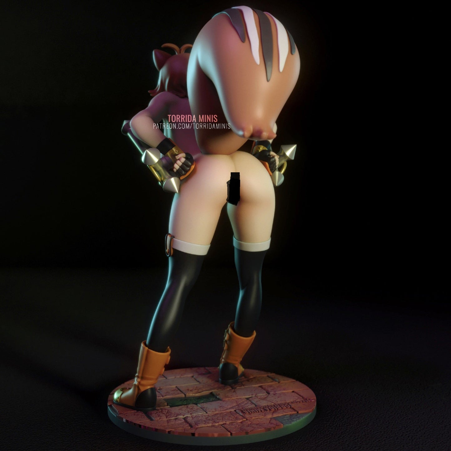 Fanart Makoto NSFW Statuette