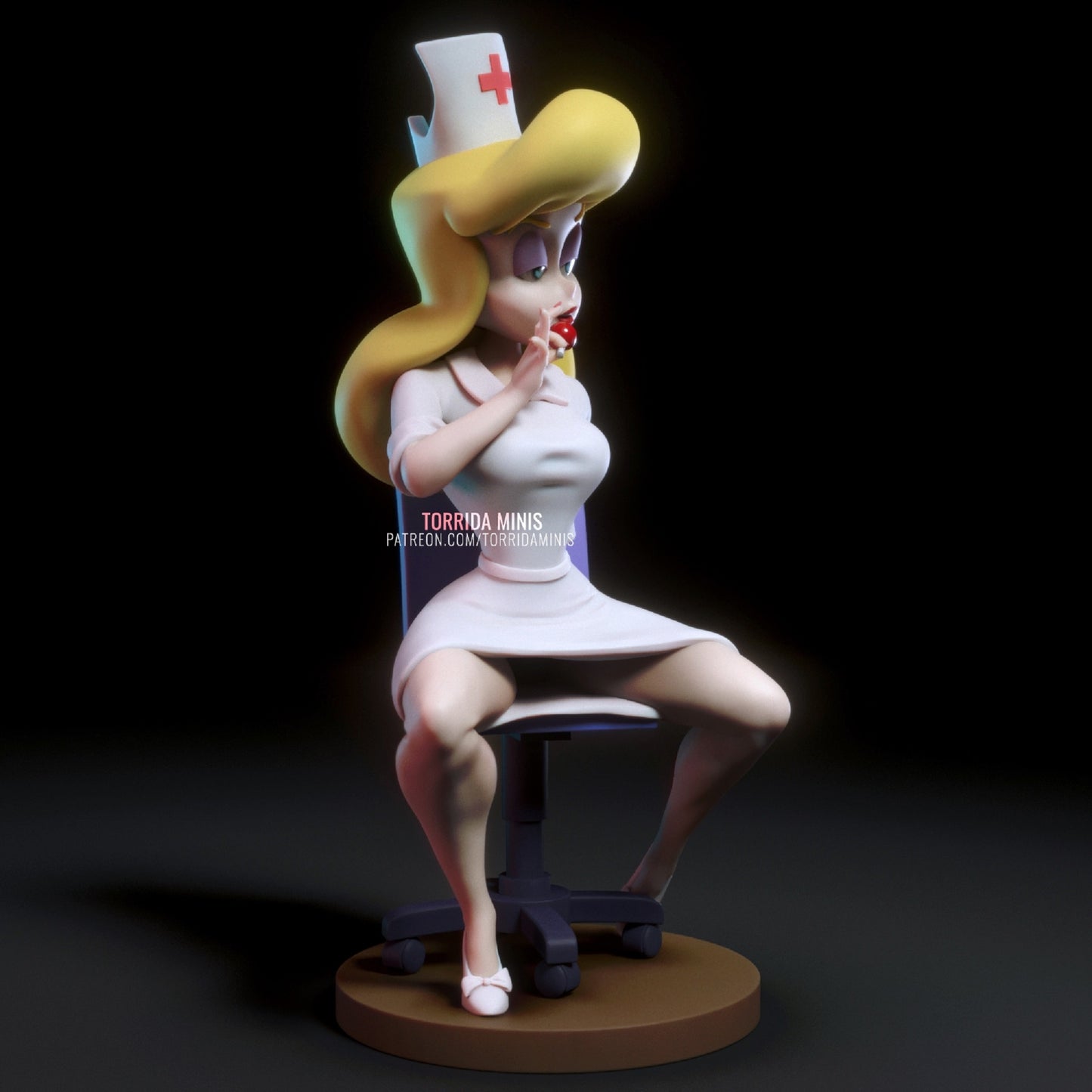 Nurse Pinup Statuette