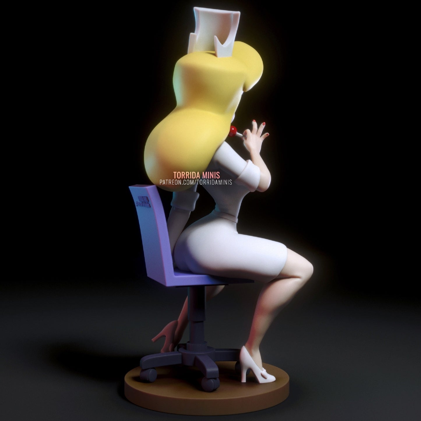Nurse Pinup Statuette