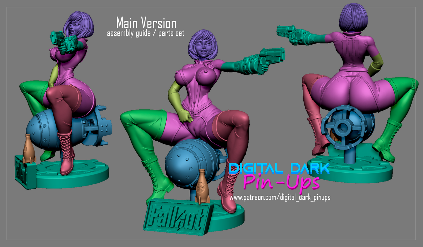 Vault Girl Pinup Statuette