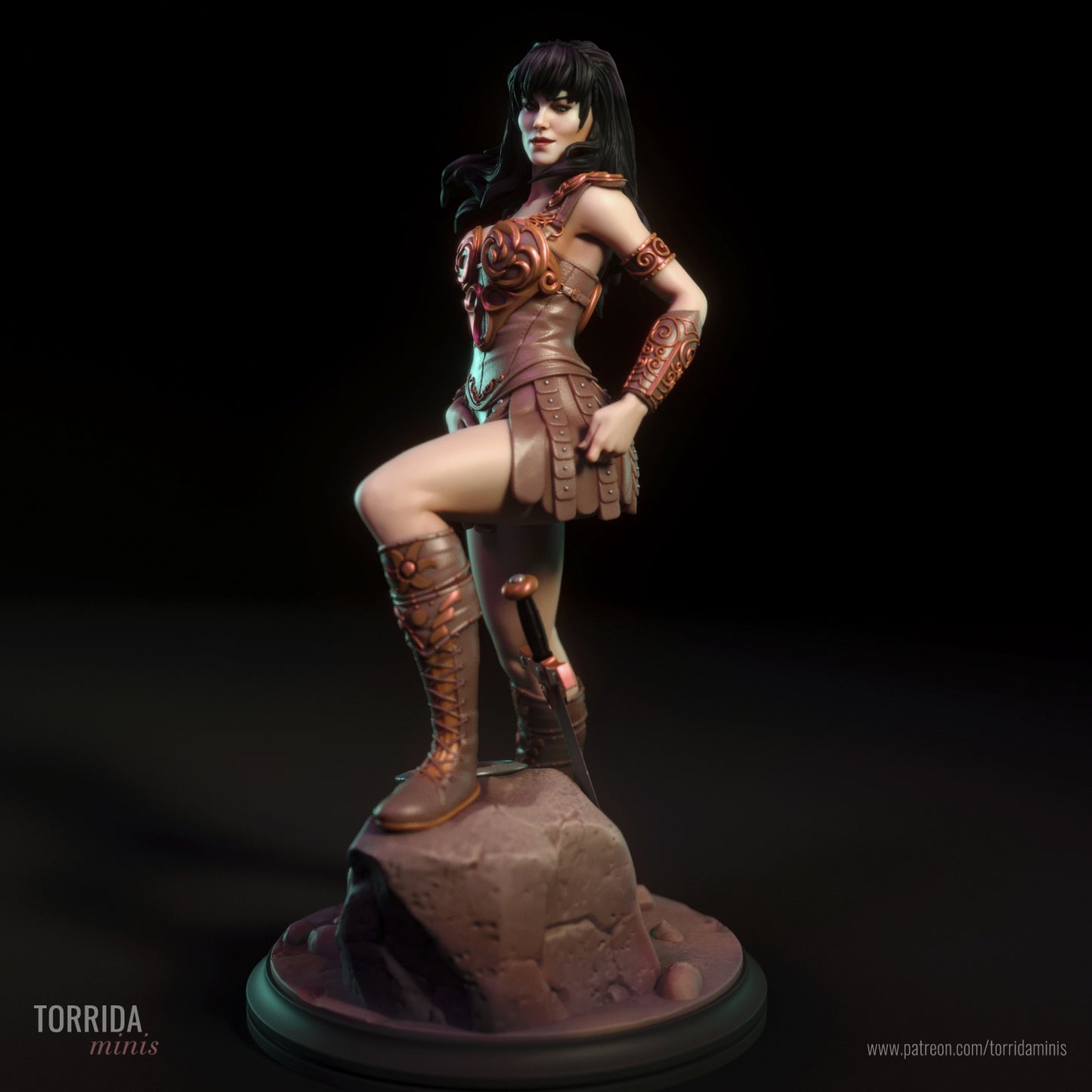 Warrior Princess Figurine