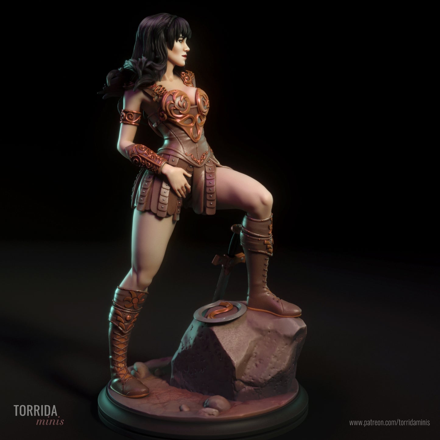 Warrior Princess Figurine