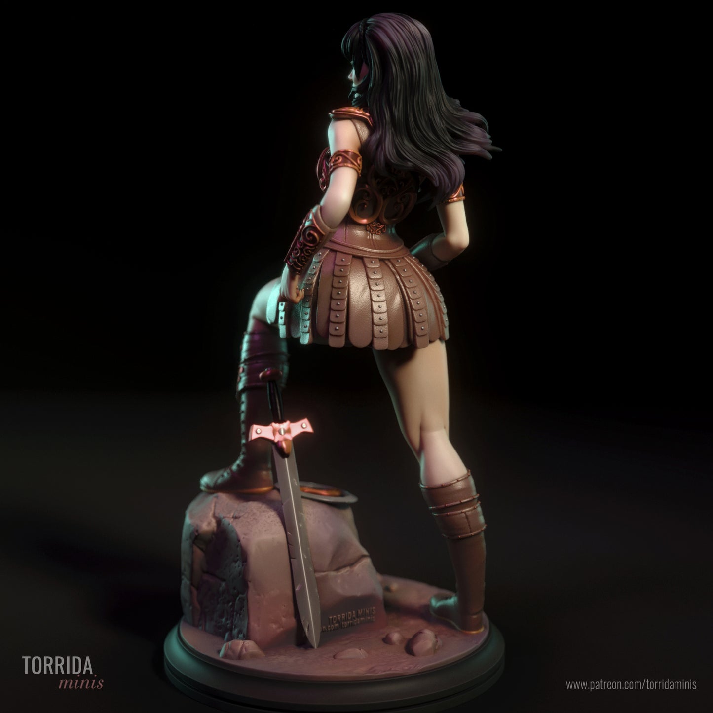 Warrior Princess Figurine