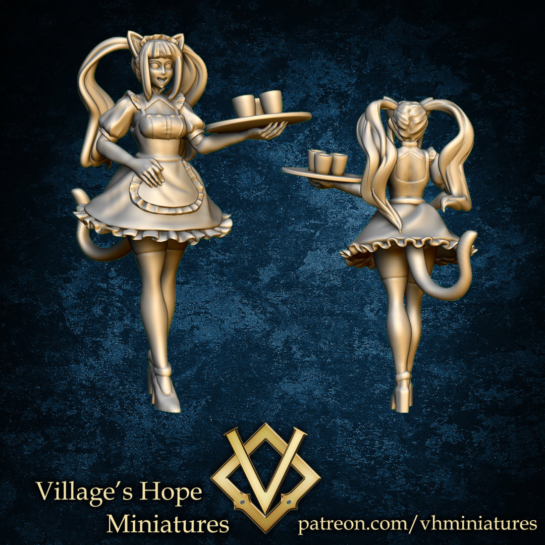 Maid, Cat Styled Female