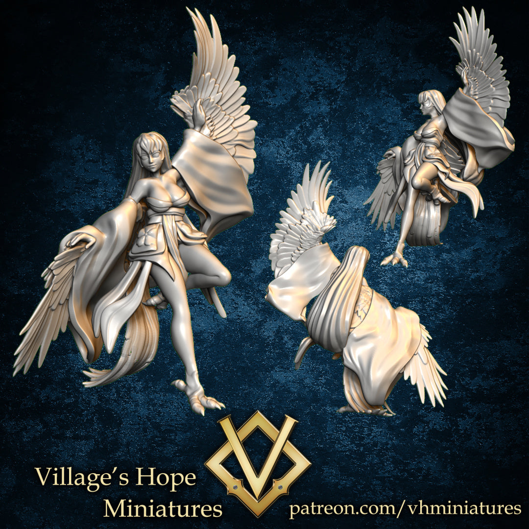 Harpy Bard, Female