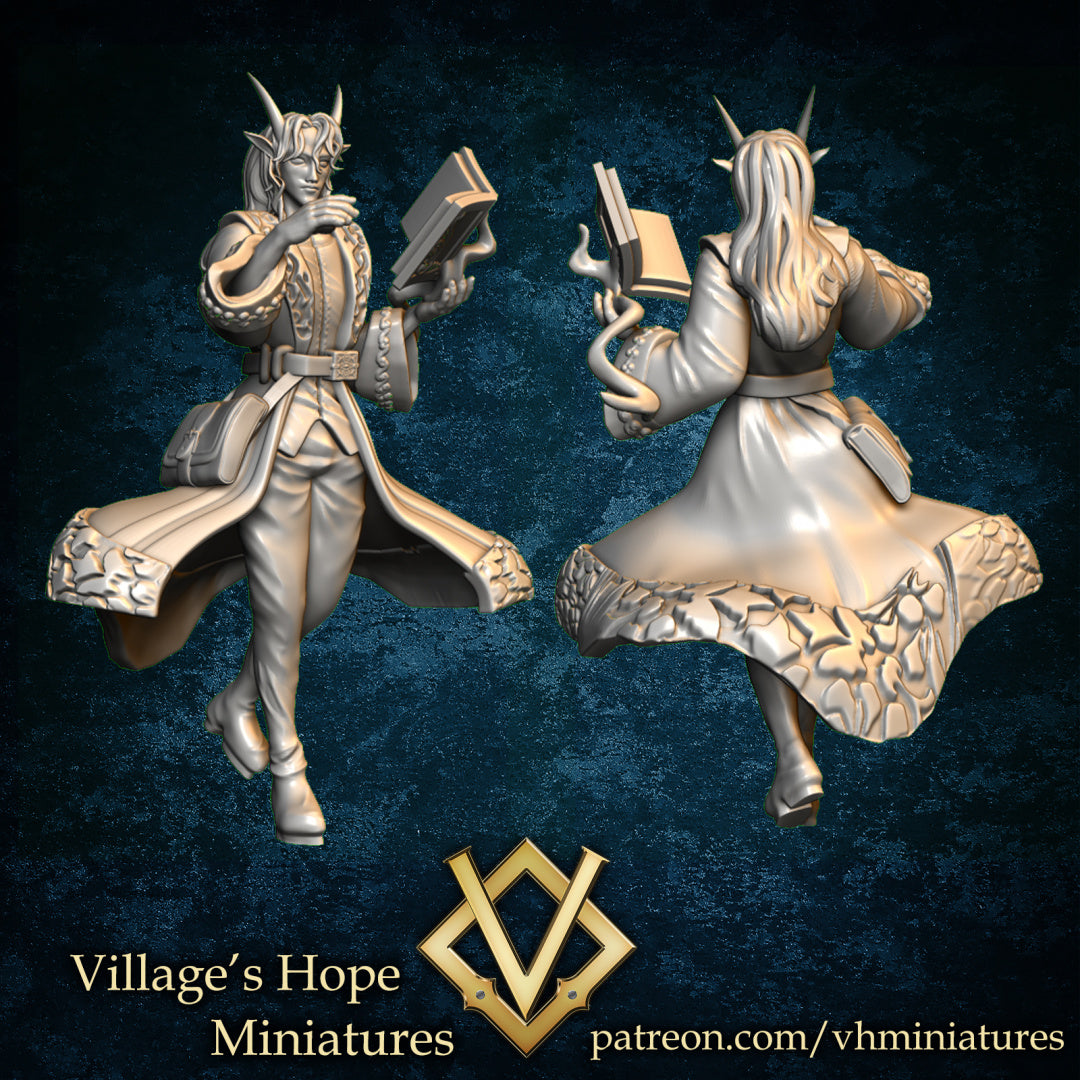 Half-Goat Sorcerer, Male