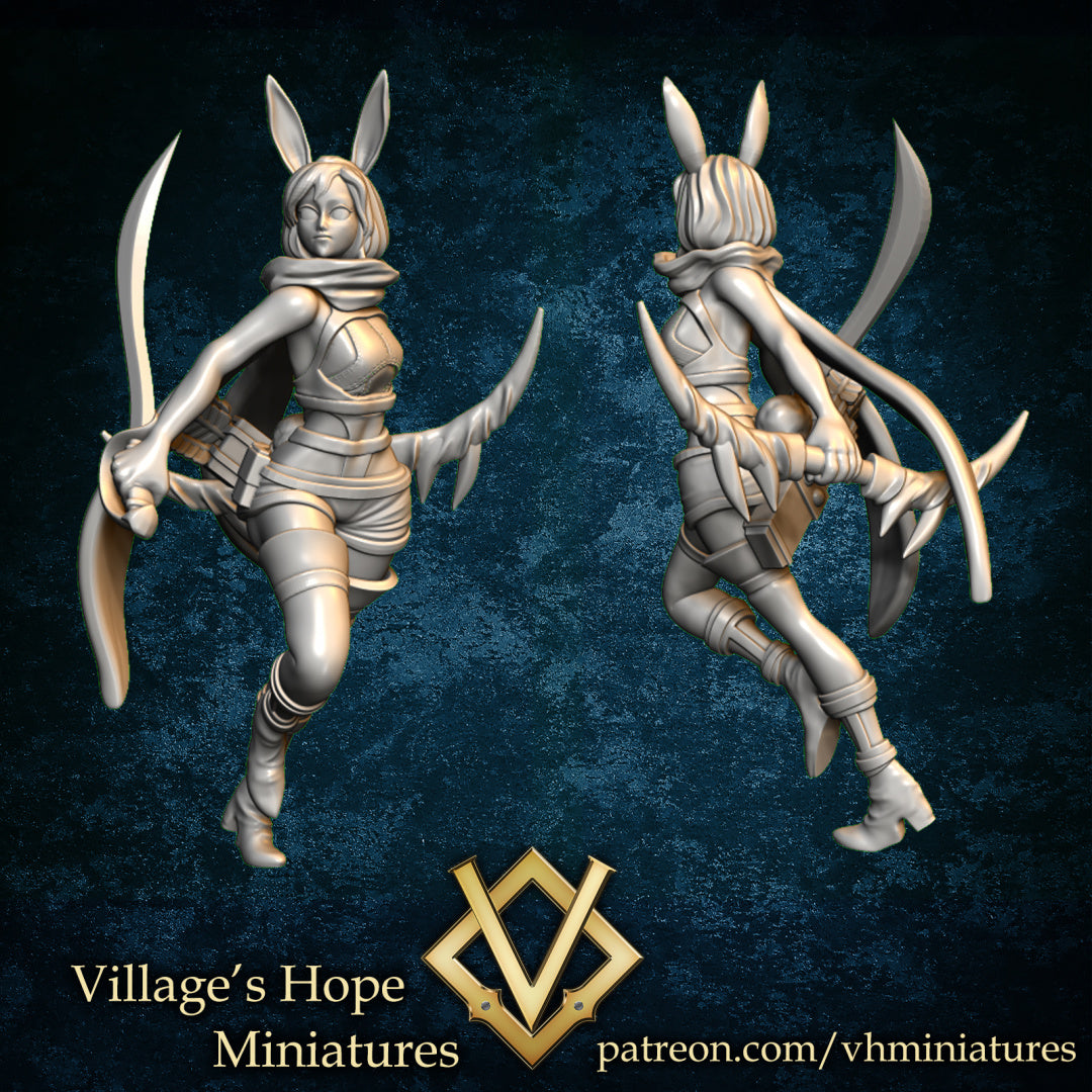 Half-Rabbit Archer, Female