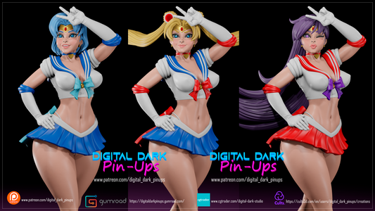 Sailor Girls NSFW Figurine