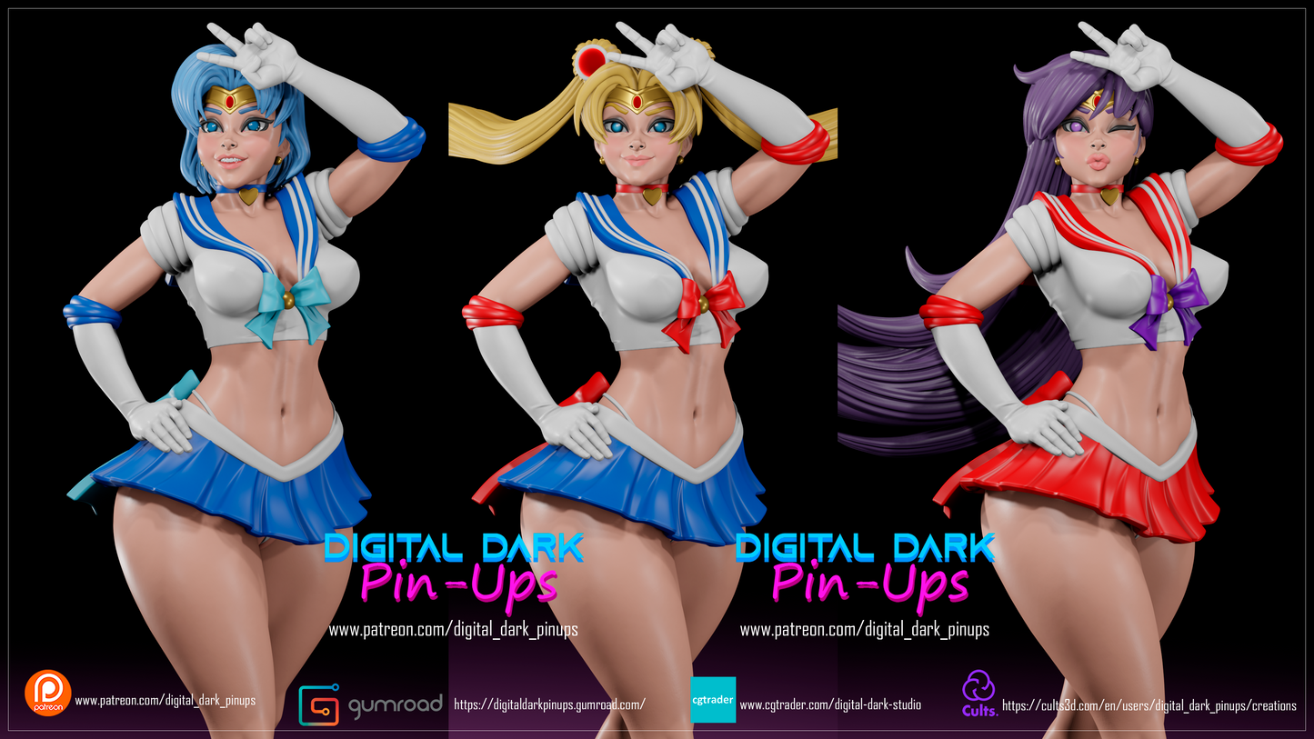 Sailor Girls Pinup
