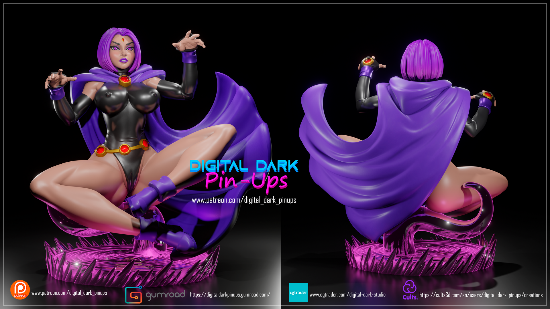 Dark Soreress Pinup – Missing Link Productions