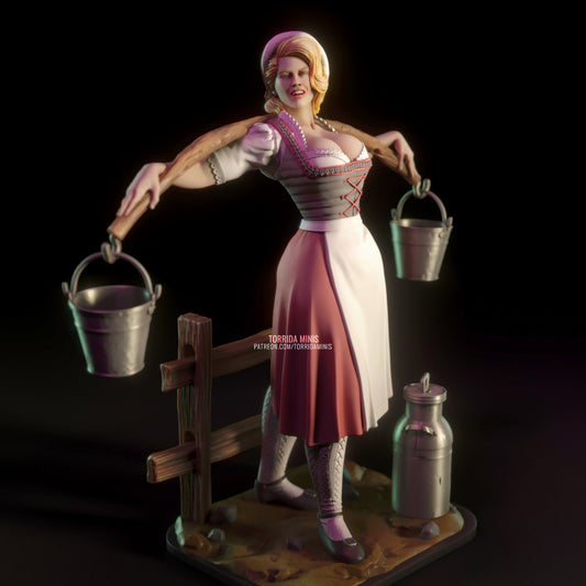 Anna the Milk Maid NSFW Statuette