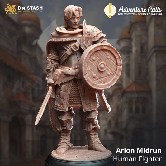 Arion Midrun, Human Fighter